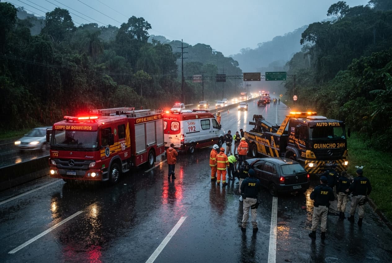 Fatal Highway Collision: Passenger Van Collides Head On With Grain Lorry Killing Seven In Parana Fatal Highway Collision: Passenger Van Collides Head On With Grain Lorry Killing Seven In Parana