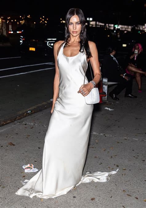 Irina Shayk Wears Mowalola Spring 2027 at Victoria’s Secret Fashion Show After-Party Irina Shayk Wears Mowalola Spring 2027 at Victoria’s Secret Fashion Show After-Party