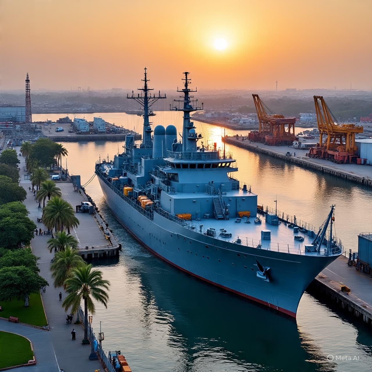 When Safe Harbor Meets Stormy Seas: India’s Quiet Offer Before a Warship Was Lost When Safe Harbor Meets Stormy Seas: India’s Quiet Offer Before a Warship Was Lost