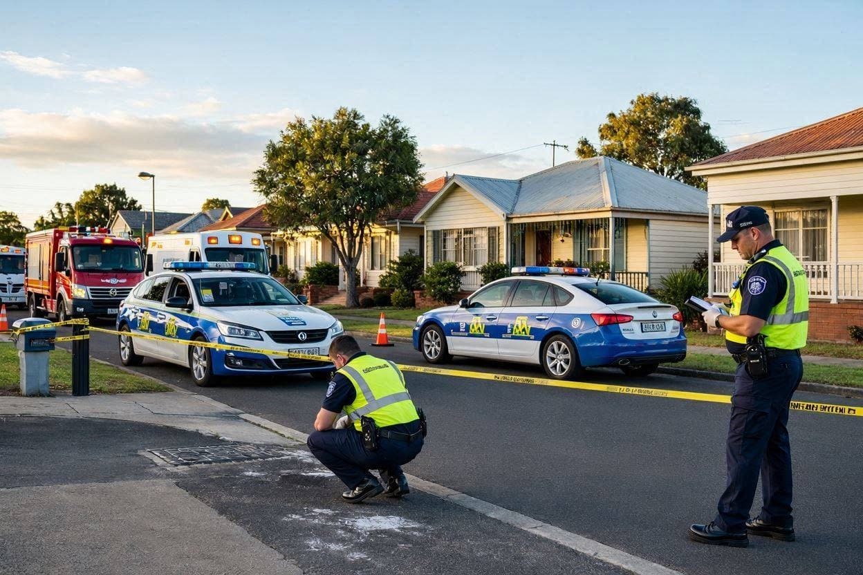 A Quiet Neighborhood Shaken as Authorities Search for Answers A Quiet Neighborhood Shaken as Authorities Search for Answers