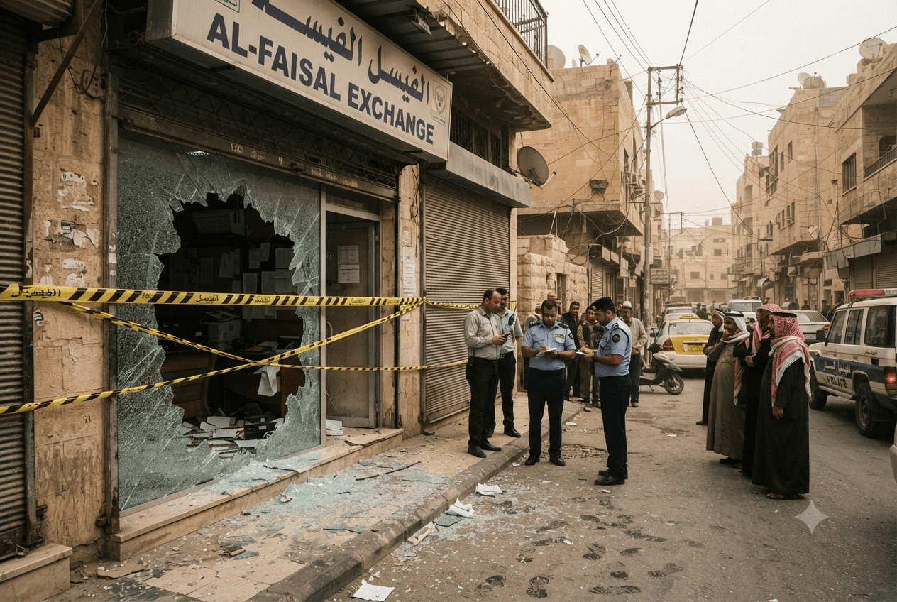 Currency Exchange Robbery: Armed Holdup at Damascus Shop Leaves Store Owner Fatally Wounded Currency Exchange Robbery: Armed Holdup at Damascus Shop Leaves Store Owner Fatally Wounded