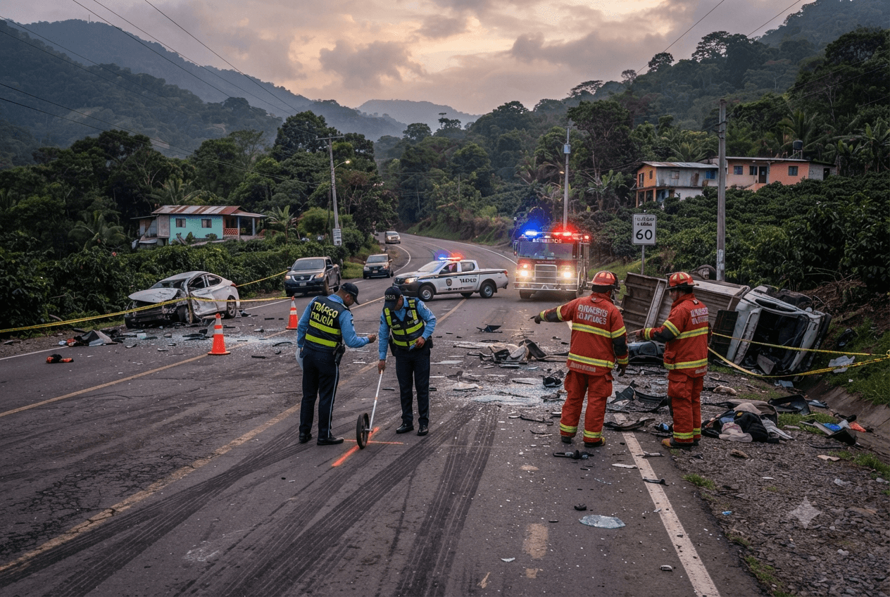 Highway Collision: Head-On Crash Between Two Pickup Trucks on Northern Highway Kills Five People Highway Collision: Head-On Crash Between Two Pickup Trucks on Northern Highway Kills Five People