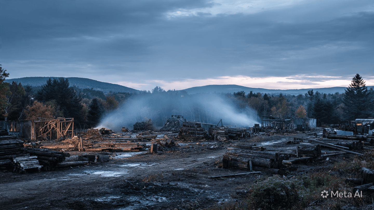 When Embers Find the Timber: Reflections on a Quiet Loss Within the Maine Wooded Lands When Embers Find the Timber: Reflections on a Quiet Loss Within the Maine Wooded Lands