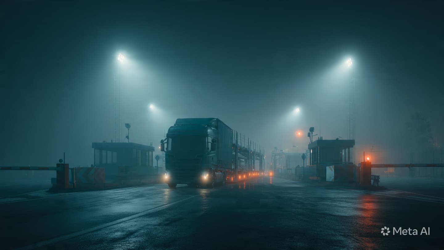 When Polished Metal Cuts the Midnight Frost, a Silent Fleet Leaves the Border Line When Polished Metal Cuts the Midnight Frost, a Silent Fleet Leaves the Border Line