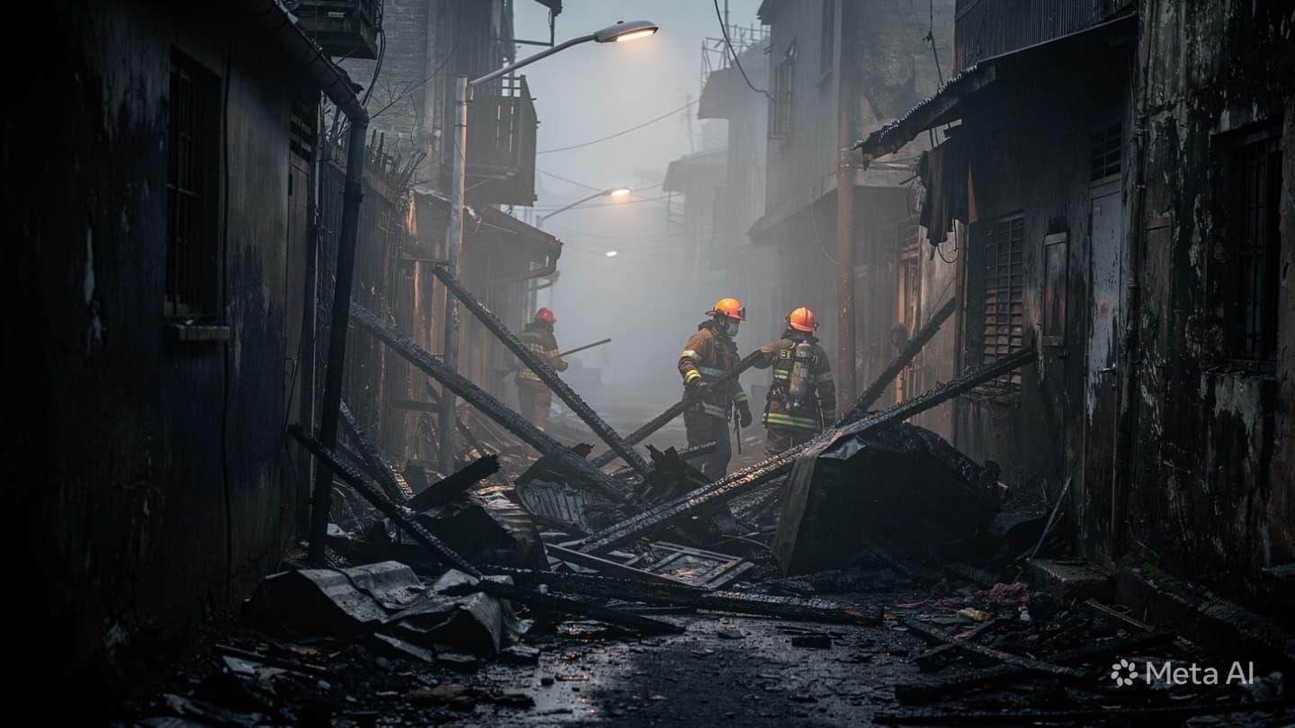 Jakarta Fire Disaster: Two Dead Following Massive Residential Blaze In Central Jakarta On June Fourteenth Jakarta Fire Disaster: Two Dead Following Massive Residential Blaze In Central Jakarta On June Fourteenth