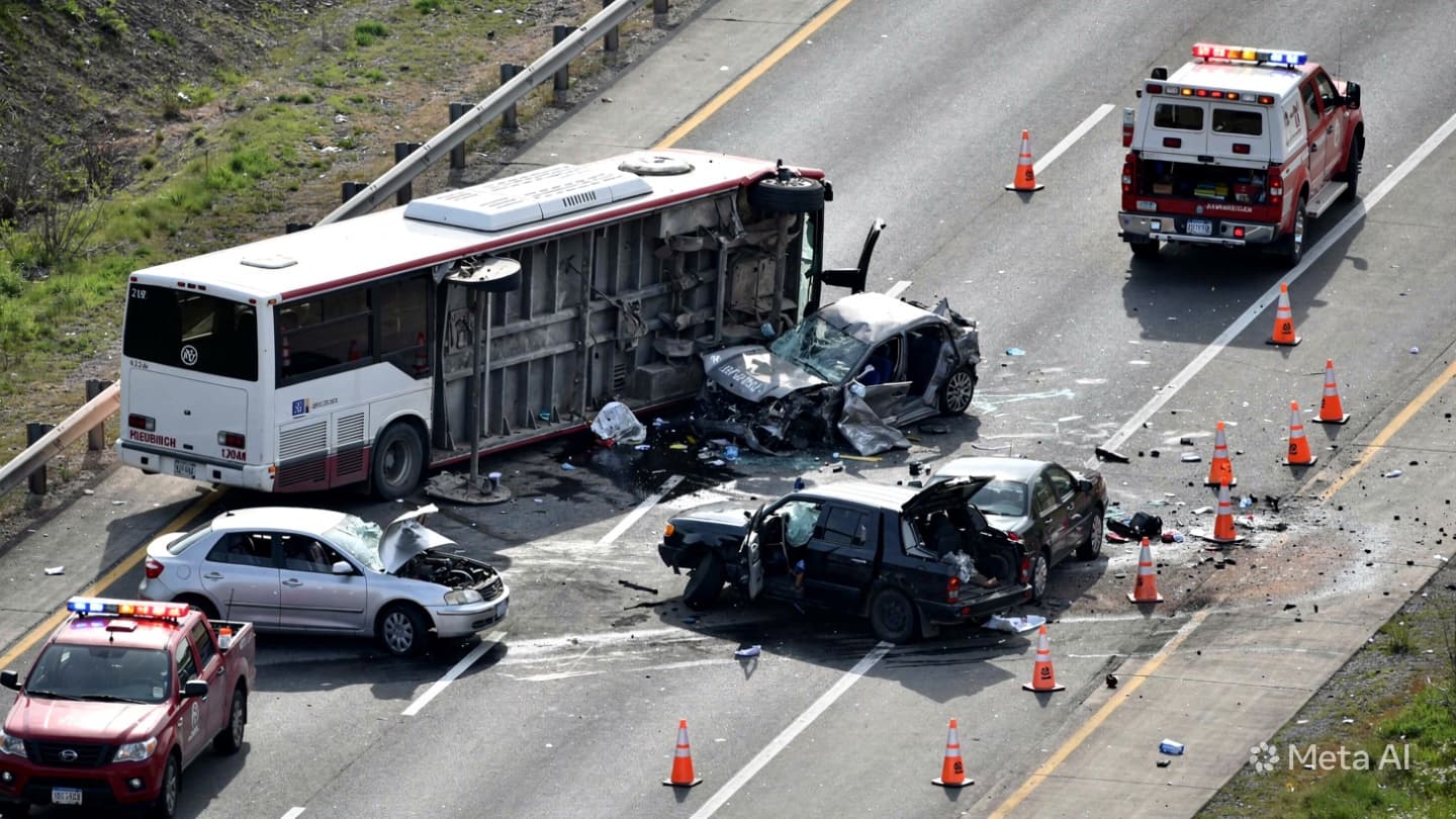 Nine Dead In Ukraine: Massive Multi-Vehicle Highway Collision Leaves Fatal Consequences Near Kyiv Today Nine Dead In Ukraine: Massive Multi-Vehicle Highway Collision Leaves Fatal Consequences Near Kyiv Today