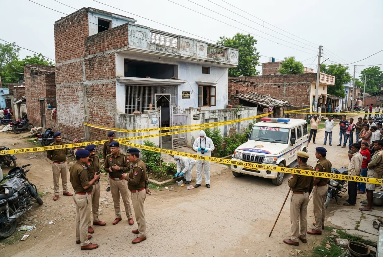 Uttar Pradesh Tragedy: Five Members of a Single Family Found Brutally Murdered in Suspected Vengeance Attack Uttar Pradesh Tragedy: Five Members of a Single Family Found Brutally Murdered in Suspected Vengeance Attack