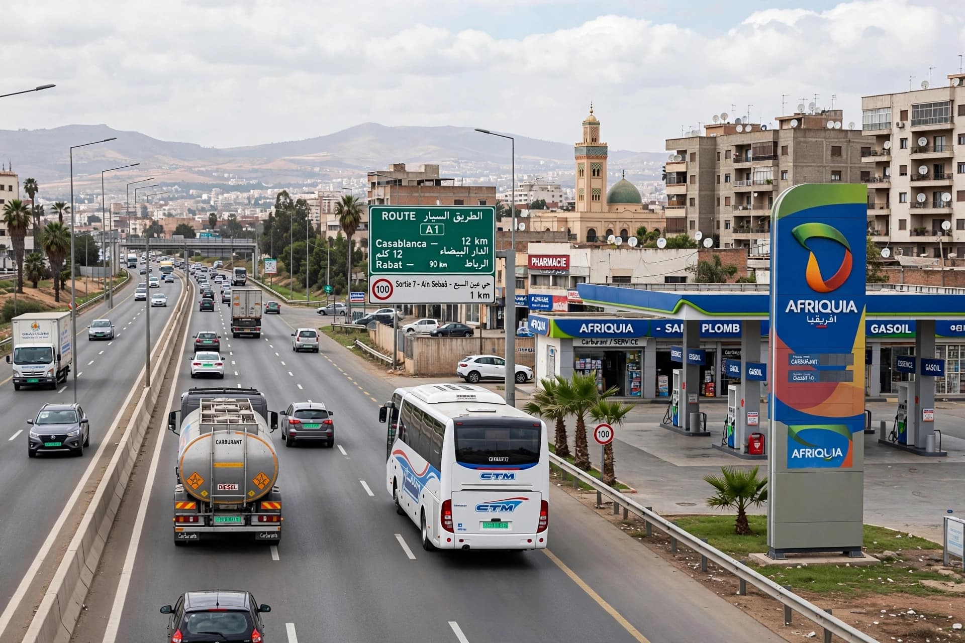 Across Morocco’s Autumn Roads: Higher Gasoil and Gasoline Prices Reflect Another Turn in the Energy Market Across Morocco’s Autumn Roads: Higher Gasoil and Gasoline Prices Reflect Another Turn in the Energy Market