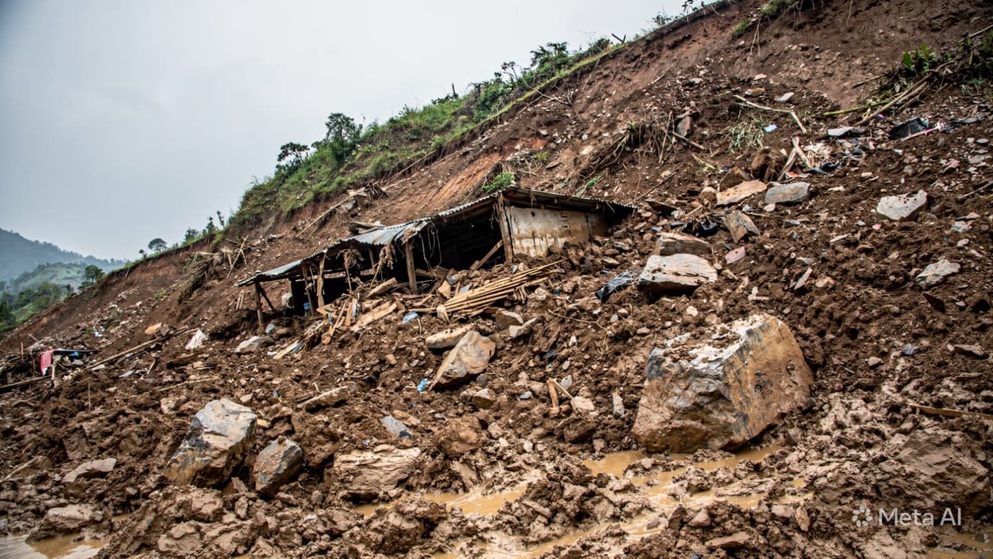 Fatal Landslide in Sagaing: One Person Confirmed Deceased After Structure Buried by Mountain Soil Fatal Landslide in Sagaing: One Person Confirmed Deceased After Structure Buried by Mountain Soil