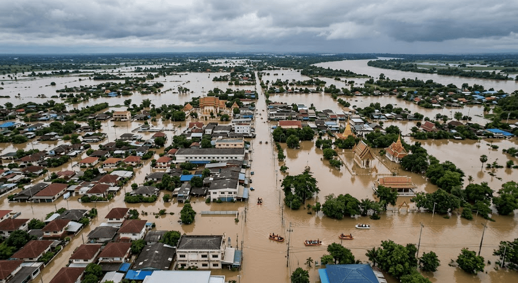 Tragedy in Prachin Buri: Rising Waters Claim 9 Lives in Massive 7-District Flood Tragedy in Prachin Buri: Rising Waters Claim 9 Lives in Massive 7-District Flood