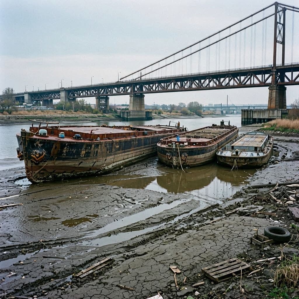 When the Flow Stops: The Rhine’s Warning Sign When the Flow Stops: The Rhine’s Warning Sign