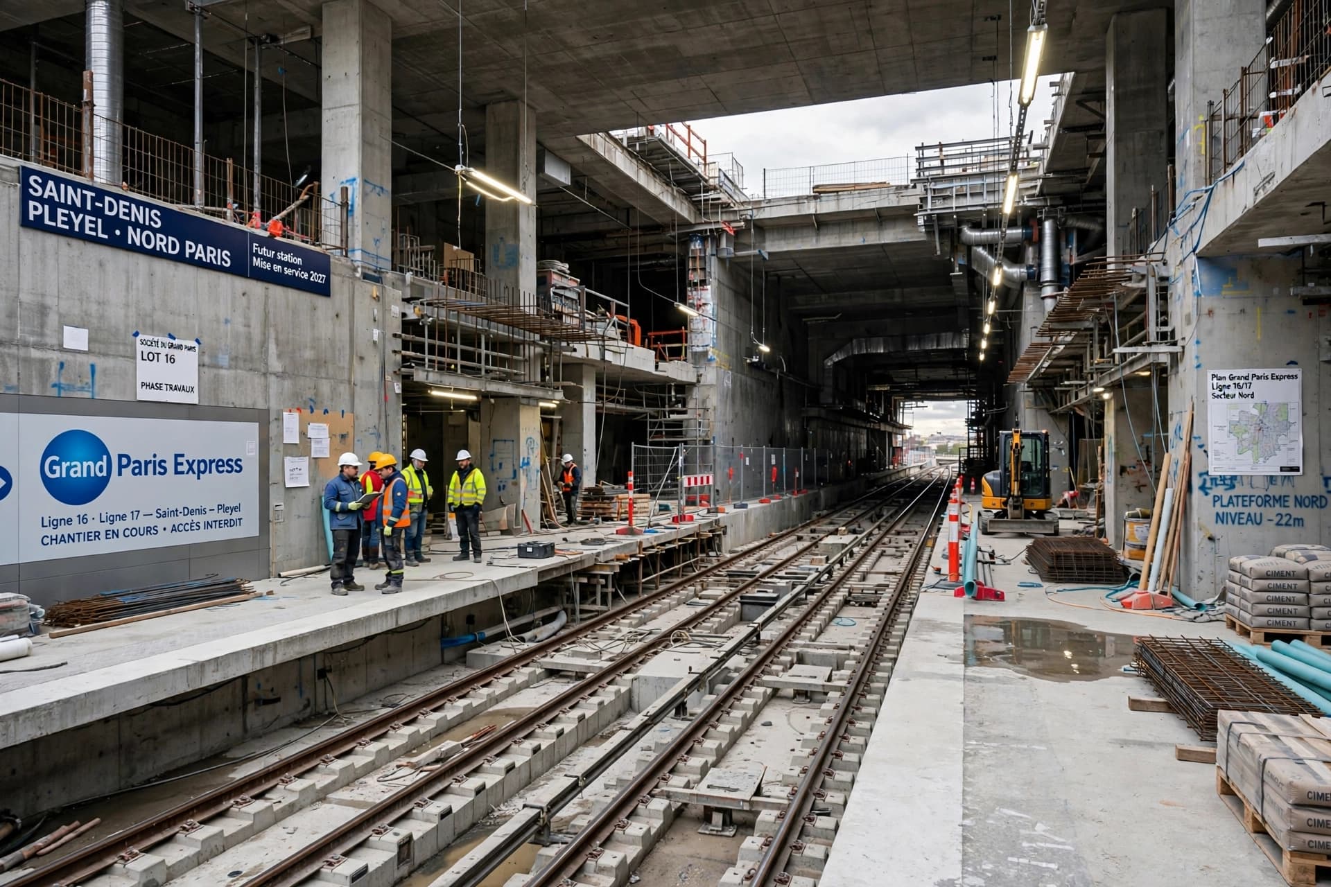 From Saint-Denis to Noisy-Champs, Grand Paris Express Follows a Longer Road Beneath the Capital From Saint-Denis to Noisy-Champs, Grand Paris Express Follows a Longer Road Beneath the Capital