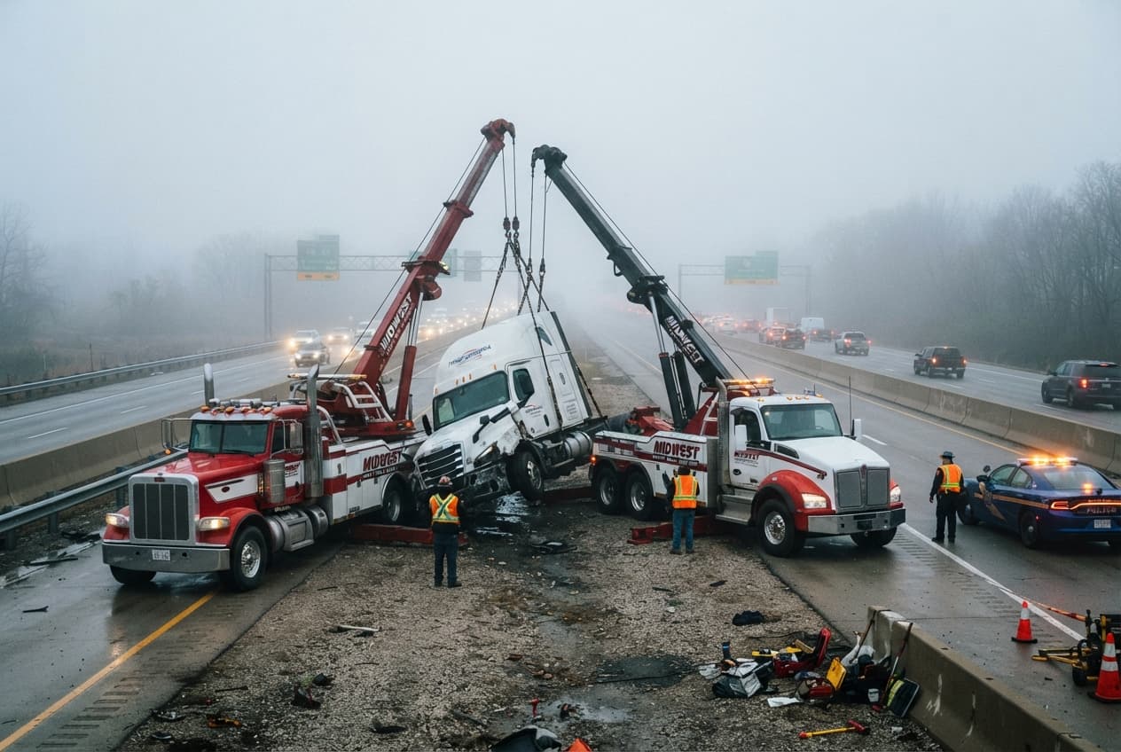 Highway Disaster: Two Dead as Multiple Vehicles Collide on Major Ohio Corridor Highway Disaster: Two Dead as Multiple Vehicles Collide on Major Ohio Corridor