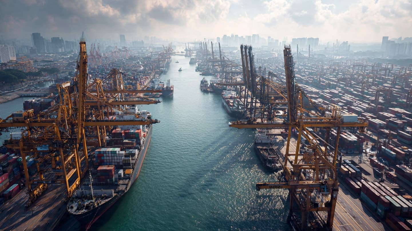 Beneath Singapore’s Maritime Horizon: Container Trade Gains Momentum as Global Shipping Finds a Stronger Current Beneath Singapore’s Maritime Horizon: Container Trade Gains Momentum as Global Shipping Finds a Stronger Current