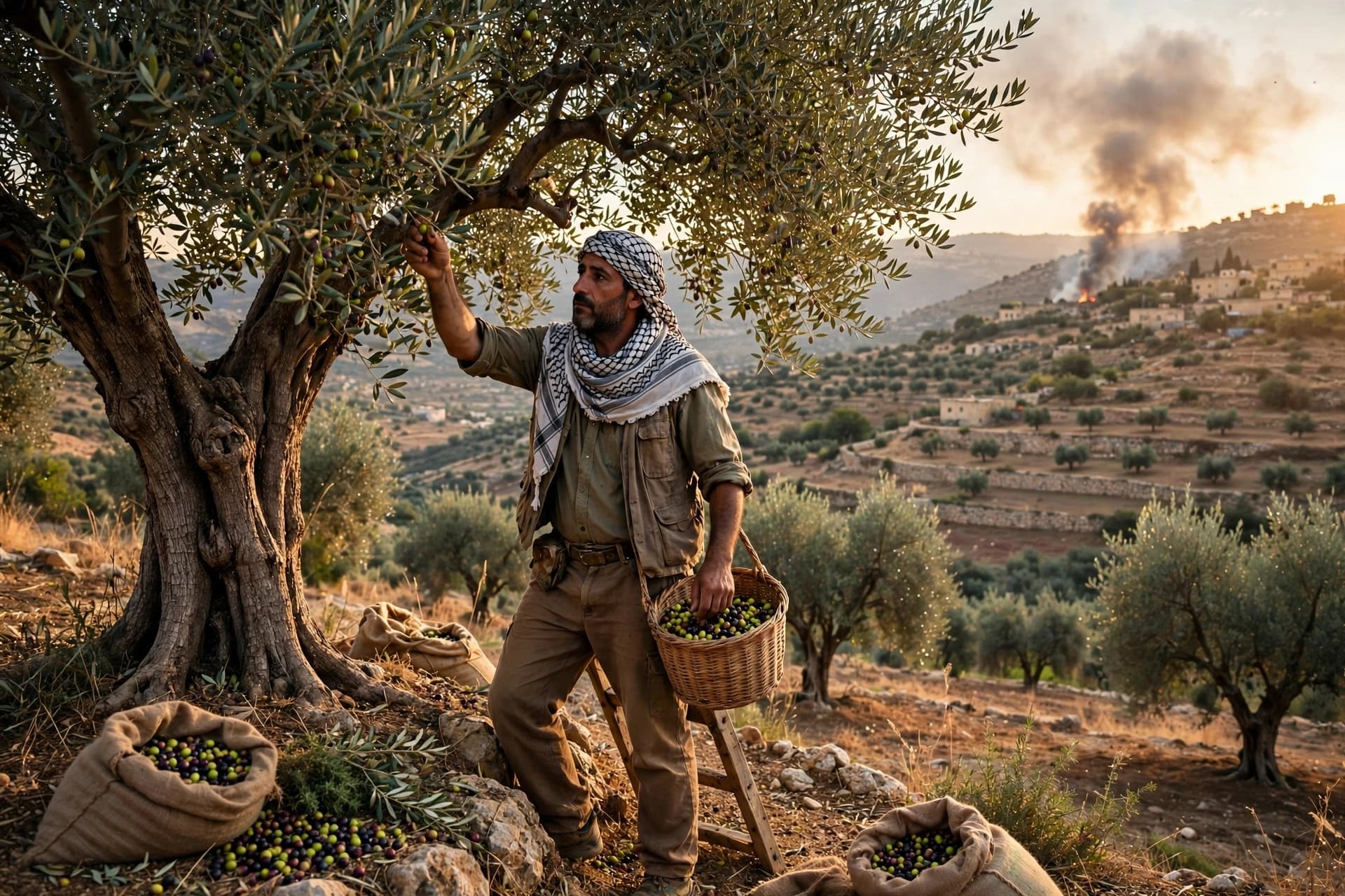 They Came for Olives, and Found Settlers on the Hill They Came for Olives, and Found Settlers on the Hill