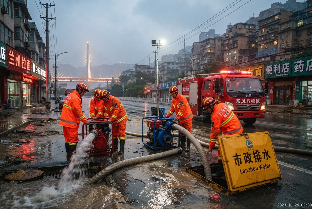 Tunnel Flooding Disaster, Lanzhou: Underground Maintenance Inundation Traps Workers and Leaves Two Dead Below Ground Tunnel Flooding Disaster, Lanzhou: Underground Maintenance Inundation Traps Workers and Leaves Two Dead Below Ground