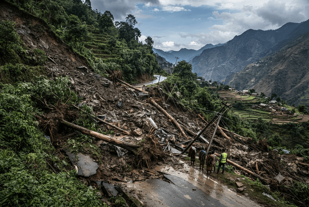 Nagaland Tragedy: Four Confirmed Dead and Four Missing After Landslide Hits Mon District Today Nagaland Tragedy: Four Confirmed Dead and Four Missing After Landslide Hits Mon District Today