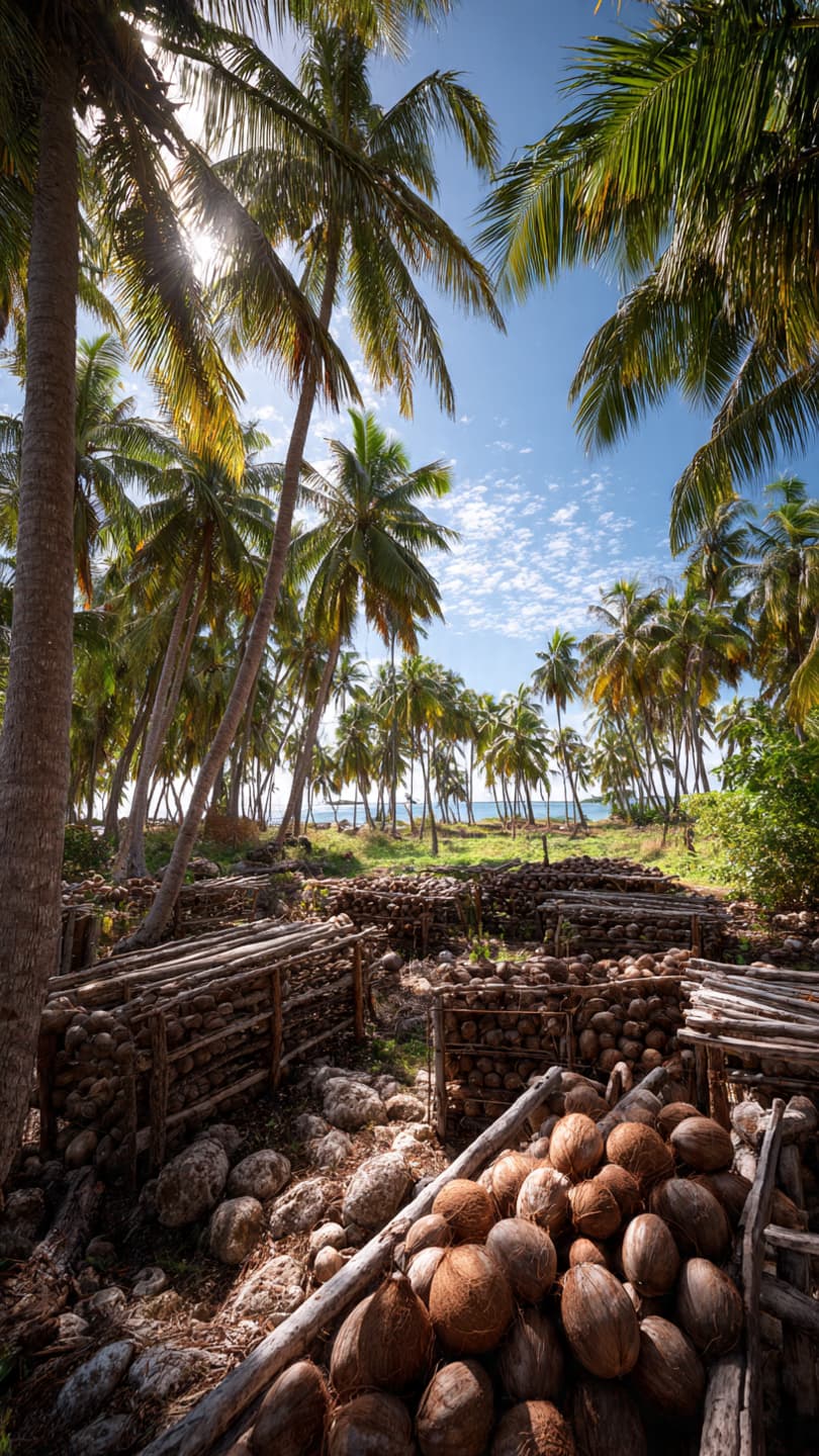Between the Palm and the Press: A Journey of the Coconut Between the Palm and the Press: A Journey of the Coconut