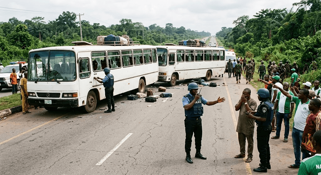 Independence Day Horror: Gunmen Hijack 2 Lagos-Bound Buses and Abduct Passengers in Anambra Independence Day Horror: Gunmen Hijack 2 Lagos-Bound Buses and Abduct Passengers in Anambra