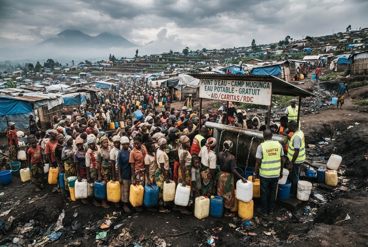 Cholera Crisis: Deadly Outbreak In Goma Displacement Camp Claims Ten Lives Since Yesterday Cholera Crisis: Deadly Outbreak In Goma Displacement Camp Claims Ten Lives Since Yesterday