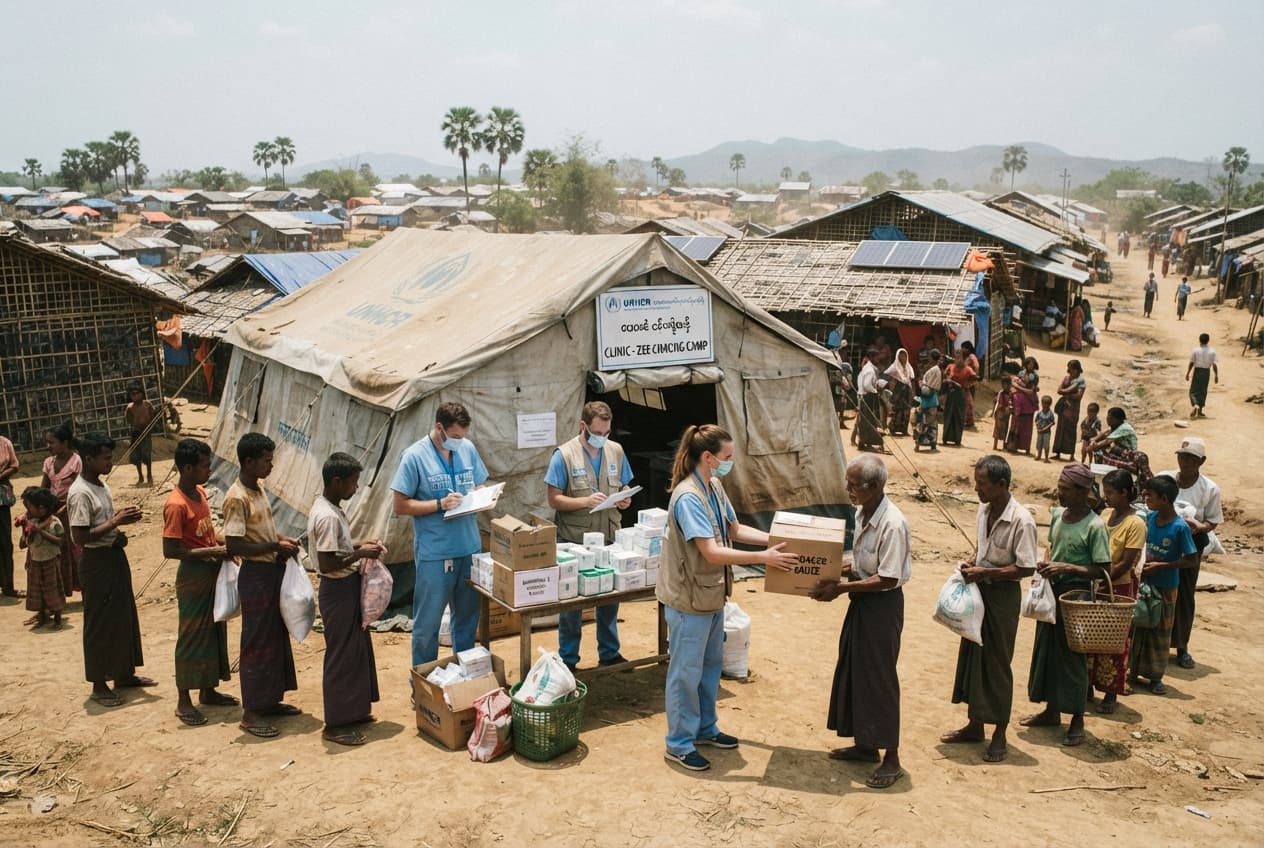 Disease Outbreak Hits Camps: Four Child Fatalities Recorded Amid Waterborne Illness Crisis in Sittwe Disease Outbreak Hits Camps: Four Child Fatalities Recorded Amid Waterborne Illness Crisis in Sittwe