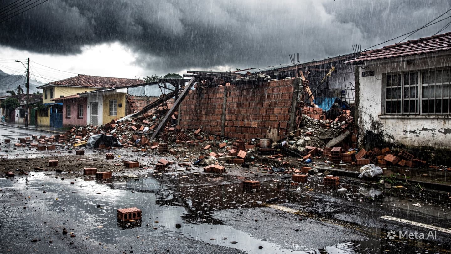 Deadly Storms in Cali: Fatal Wall Collapse Reported After Heavy Rains Batter City Neighborhoods Deadly Storms in Cali: Fatal Wall Collapse Reported After Heavy Rains Batter City Neighborhoods