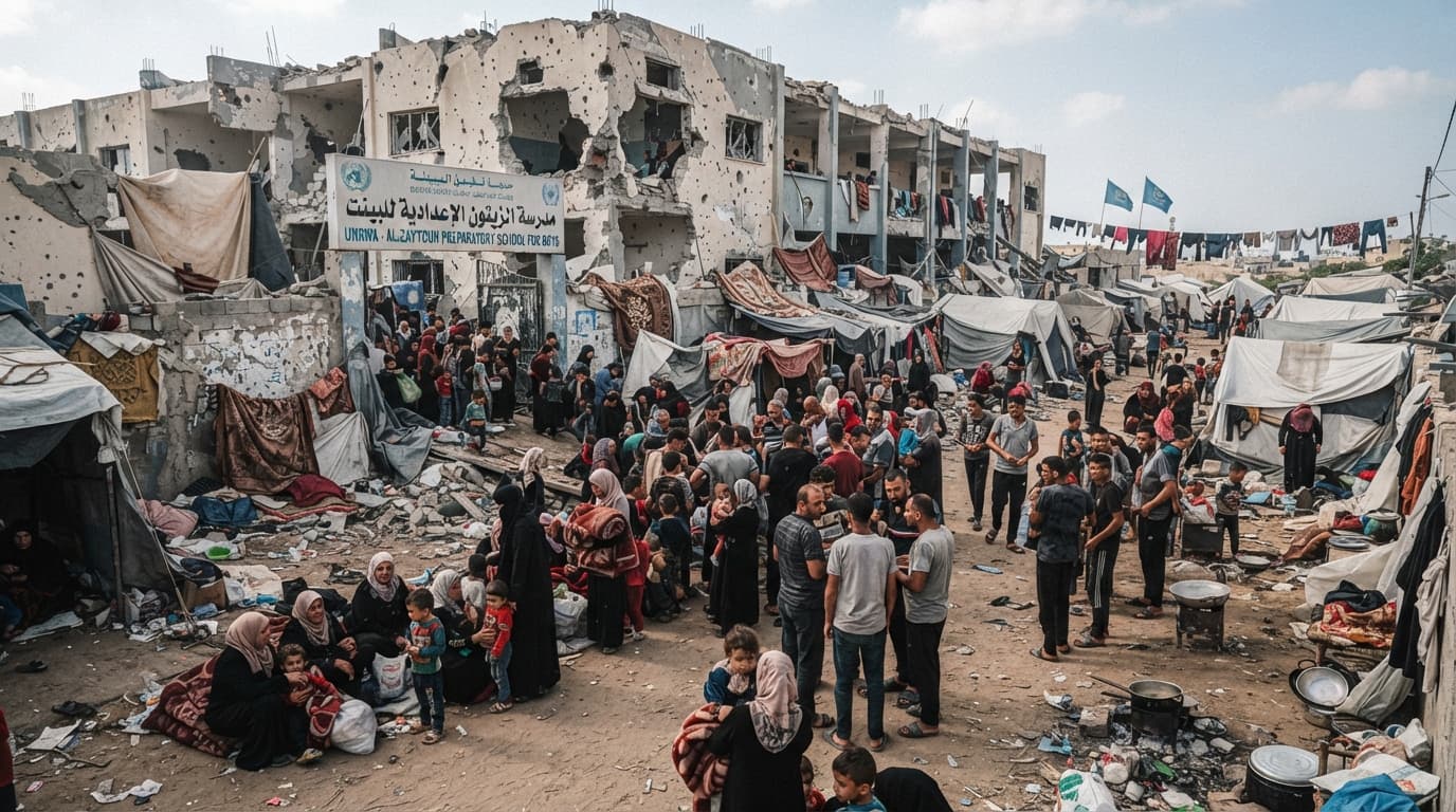 Refugee Shelter Struck in Gaza: Multiple Casualties Confirmed After Sunday Morning Military Raid Refugee Shelter Struck in Gaza: Multiple Casualties Confirmed After Sunday Morning Military Raid