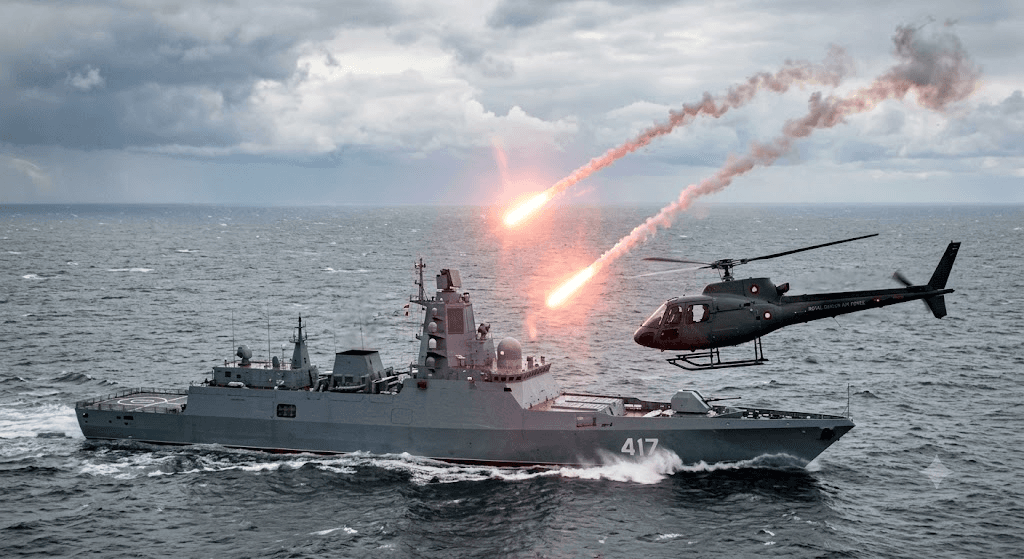 Russian Warship Fires Emergency Flares at Baltic Sea Helicopter, Triggering Diplomatic Backlash and Ambassador Summons Russian Warship Fires Emergency Flares at Baltic Sea Helicopter, Triggering Diplomatic Backlash and Ambassador Summons