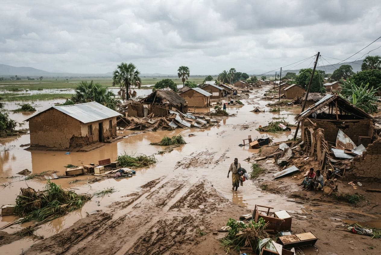Fatal Storms Strike Mozambique: Severe Weather Destroys Local Infrastructure, Leaving Three Dead in Zambezia Fatal Storms Strike Mozambique: Severe Weather Destroys Local Infrastructure, Leaving Three Dead in Zambezia