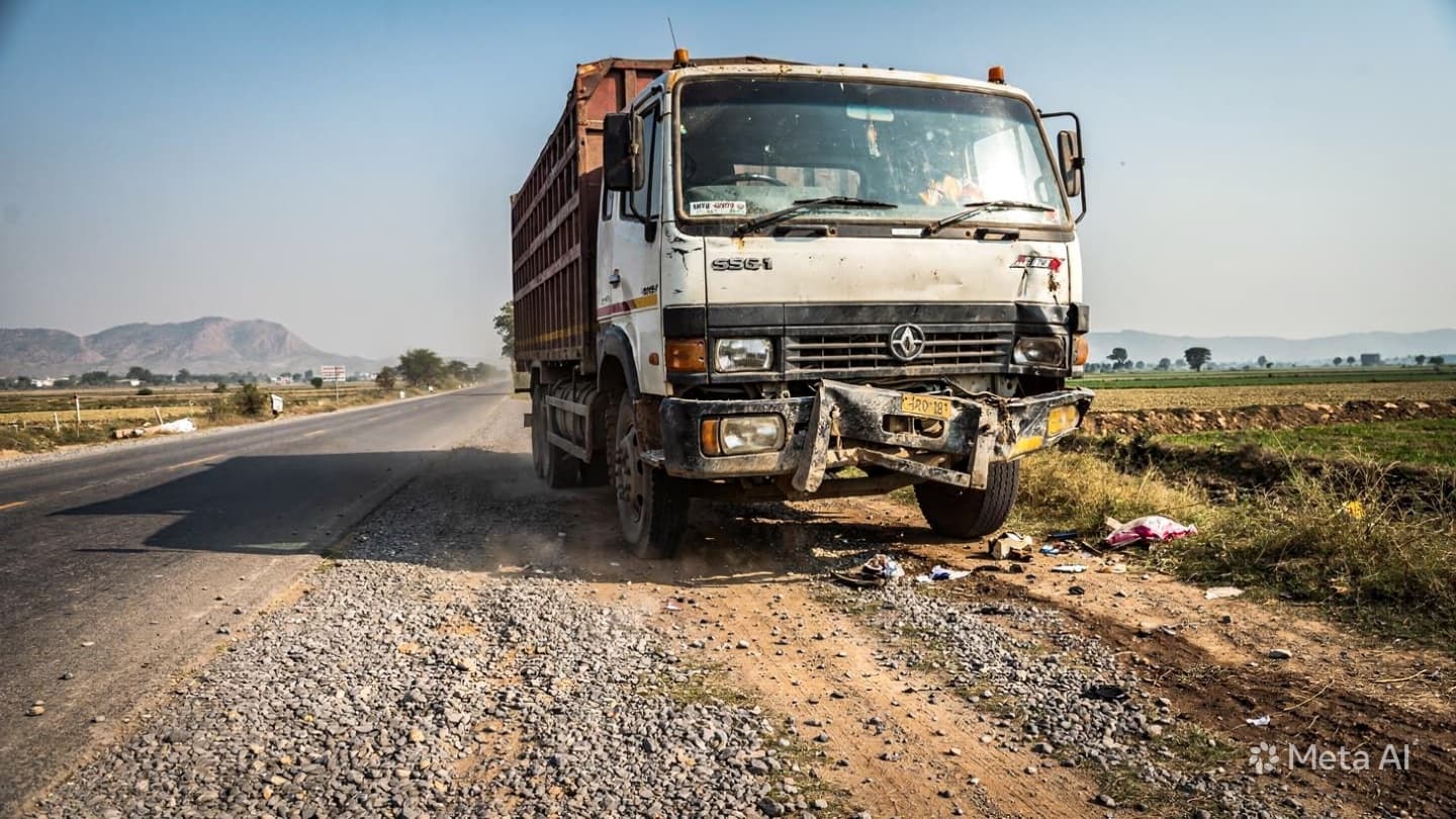 Rural Road Tragedy: Five Dead in Collision Involving Truck in India This Saturday Morning Rural Road Tragedy: Five Dead in Collision Involving Truck in India This Saturday Morning
