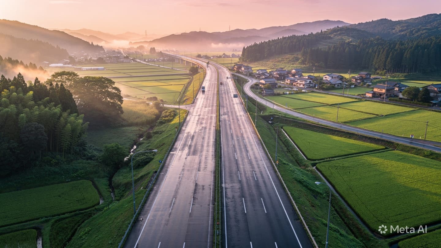 Between Distant Cities and Sudden Halts: The Tomei Expressway’s Unscripted and Somber Interlude Between Distant Cities and Sudden Halts: The Tomei Expressway’s Unscripted and Somber Interlude