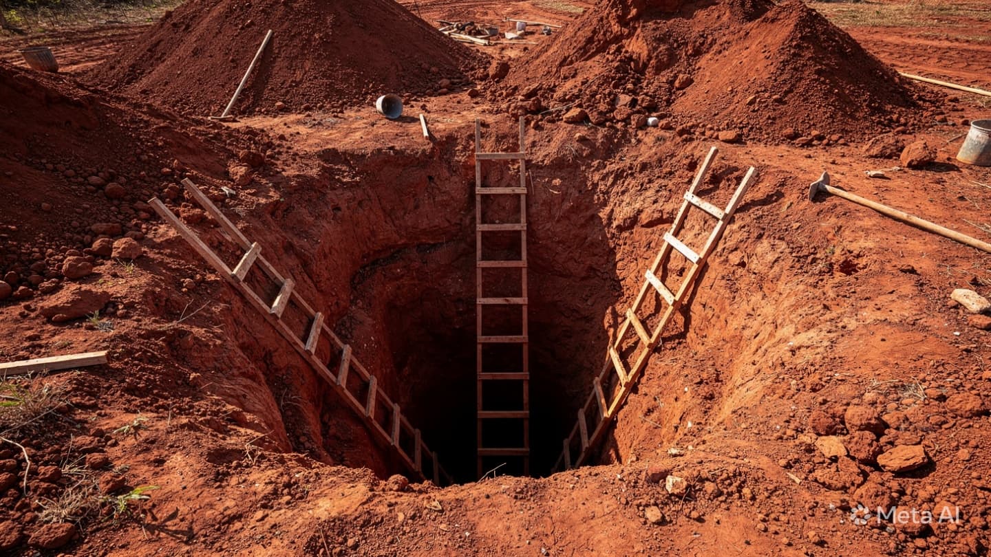 Ghana Mining Catastrophe: Underground Shaft Collapse Leaves Eight Informal Gold Miners Dead Ghana Mining Catastrophe: Underground Shaft Collapse Leaves Eight Informal Gold Miners Dead