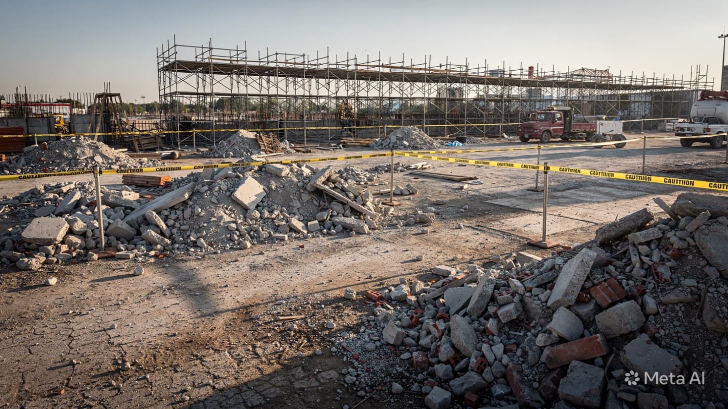 Construction Site Collapse: Two Workers Dead After Guangdong Incident Shakes Local Building Industry Safety Construction Site Collapse: Two Workers Dead After Guangdong Incident Shakes Local Building Industry Safety