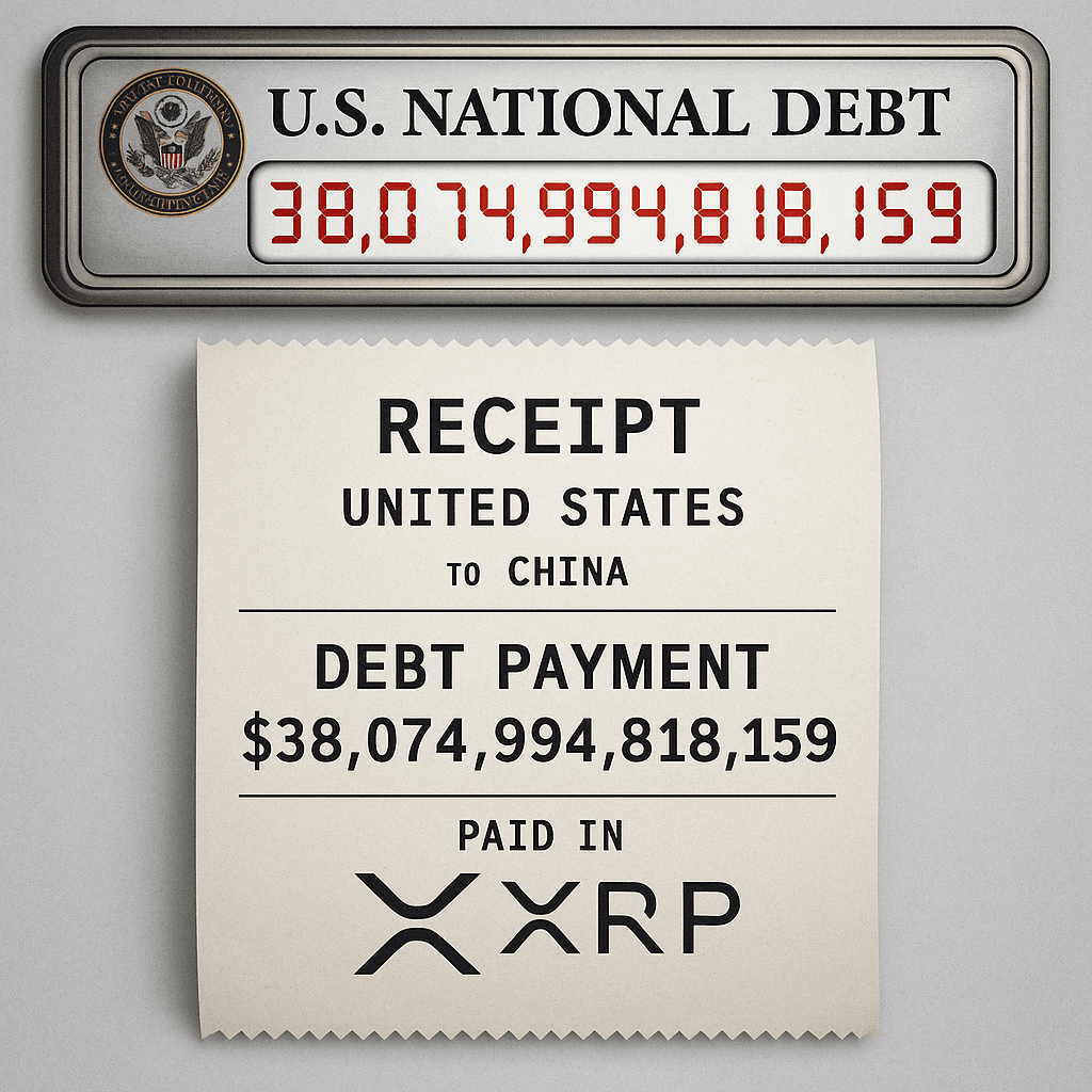 ANALYSTS NOTE XRP’S LARGE SUPPLY MAKES IT MORE SCALABLE THAN BITCOIN IN THEORETICAL MODELS OF ADDRESSING THE $38 TRILLION U.S. DEBT ANALYSTS NOTE XRP’S LARGE SUPPLY MAKES IT MORE SCALABLE THAN BITCOIN IN THEORETICAL MODELS OF ADDRESSING THE $38 TRILLION U.S. DEBT