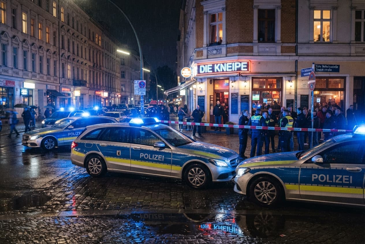 Berlin Nightlife Violence Escalates: Bar Fight Results in Fatal Stabbing and Leaves One Dead Berlin Nightlife Violence Escalates: Bar Fight Results in Fatal Stabbing and Leaves One Dead