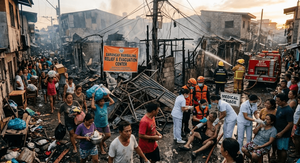 Inferno Sweeps Mambaling: 33 Structures Destroyed, 2 Injured in Devastating Blaze Inferno Sweeps Mambaling: 33 Structures Destroyed, 2 Injured in Devastating Blaze