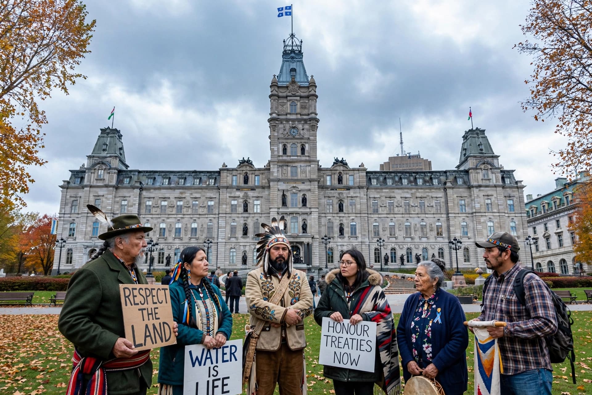 Before Quebec Leaves, It Must Ask Whose Land It Stands On Before Quebec Leaves, It Must Ask Whose Land It Stands On