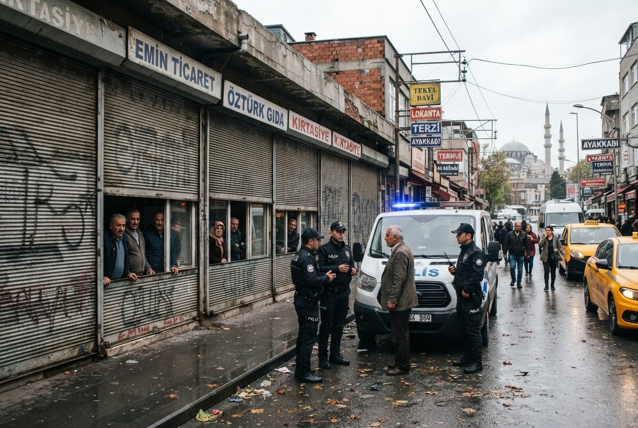 Commercial District Armed Dispute: Istanbul Shootout Leaves One Dead And Two Injured In Crowded Market Commercial District Armed Dispute: Istanbul Shootout Leaves One Dead And Two Injured In Crowded Market