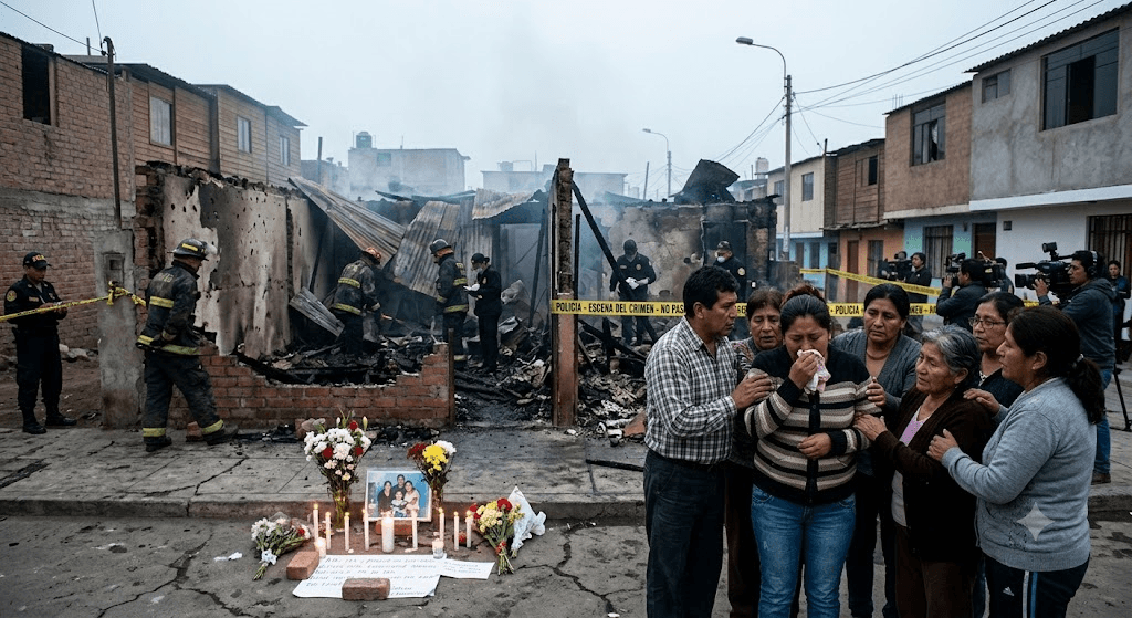 Horror in Peru: 10 Members of Same Family, Including 5 Children, Perish as Blaze Engulfs Twin Homes Horror in Peru: 10 Members of Same Family, Including 5 Children, Perish as Blaze Engulfs Twin Homes