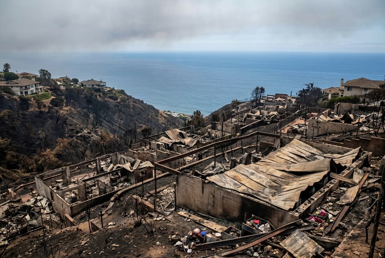 Wildfire Emergency: Coastal Brush Fire Destroys Twelve Homes Near Valparaíso, Leaving One Civilian Dead Wildfire Emergency: Coastal Brush Fire Destroys Twelve Homes Near Valparaíso, Leaving One Civilian Dead