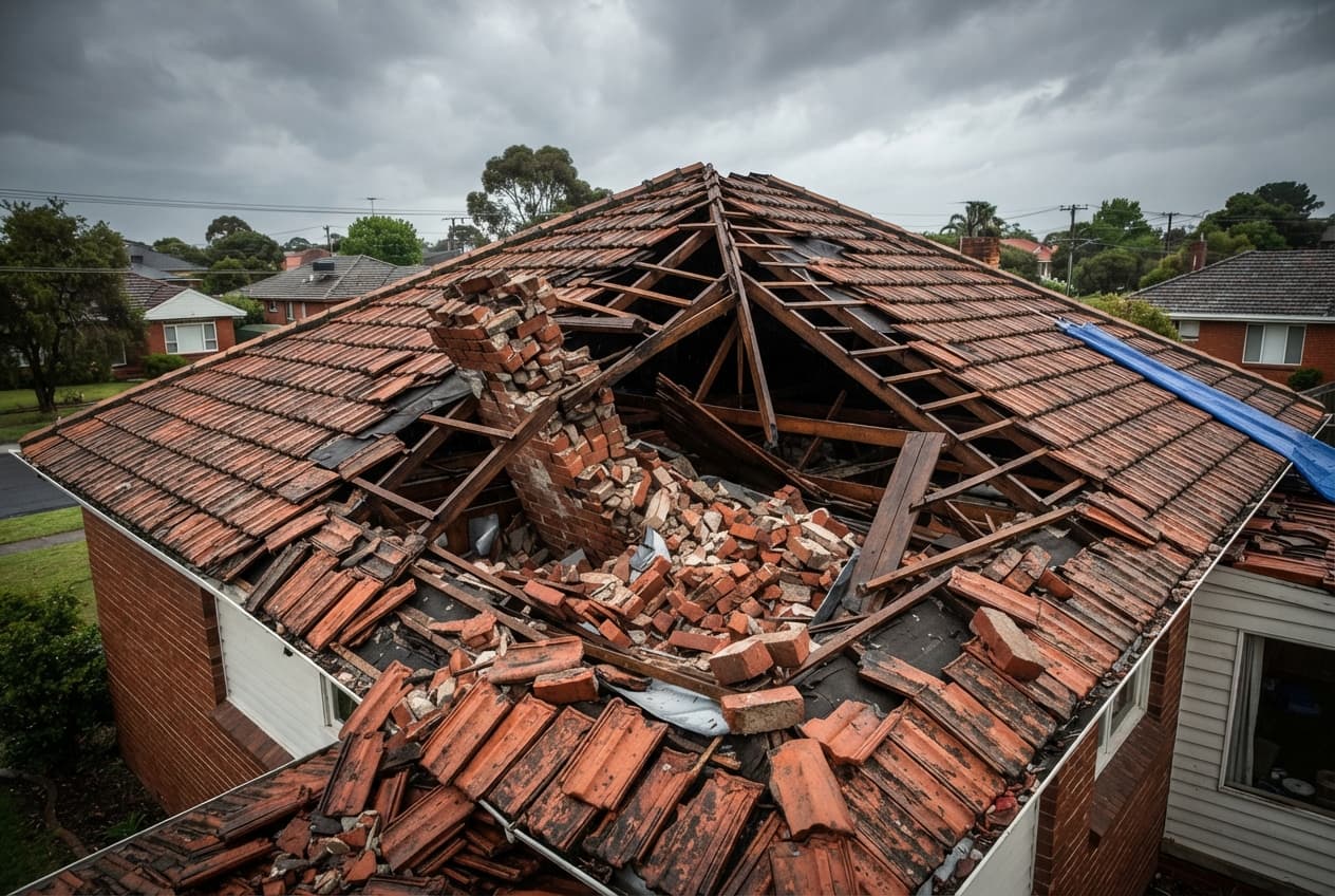 Residential Building Tragedy: Chimney Collapse Crashes Through Roof in Roskilde, Leaving One Dead Residential Building Tragedy: Chimney Collapse Crashes Through Roof in Roskilde, Leaving One Dead