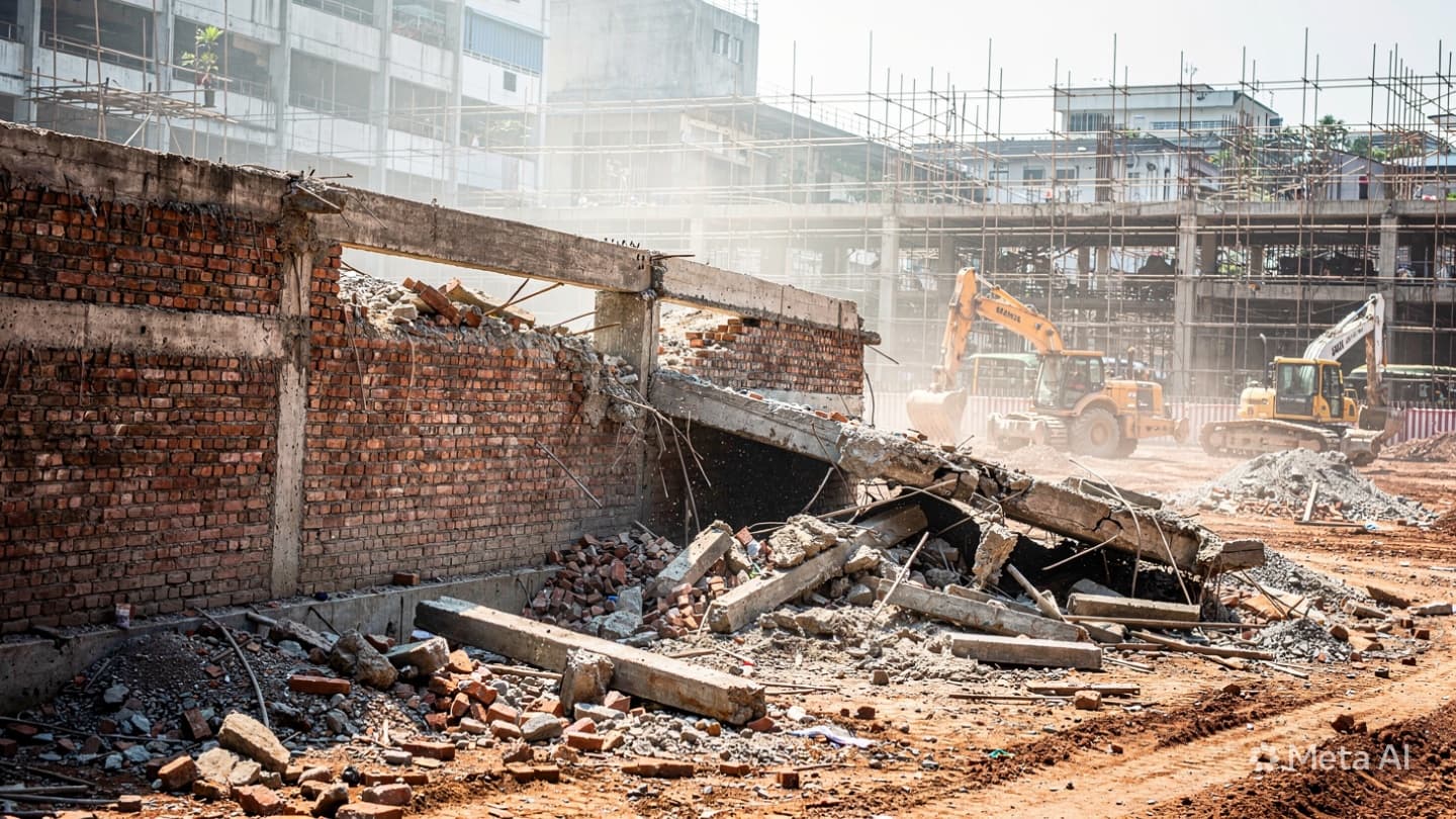 Yangon Industrial Site: Construction Worker Dies After Wall Collapses During Ongoing Site Work Project Yangon Industrial Site: Construction Worker Dies After Wall Collapses During Ongoing Site Work Project