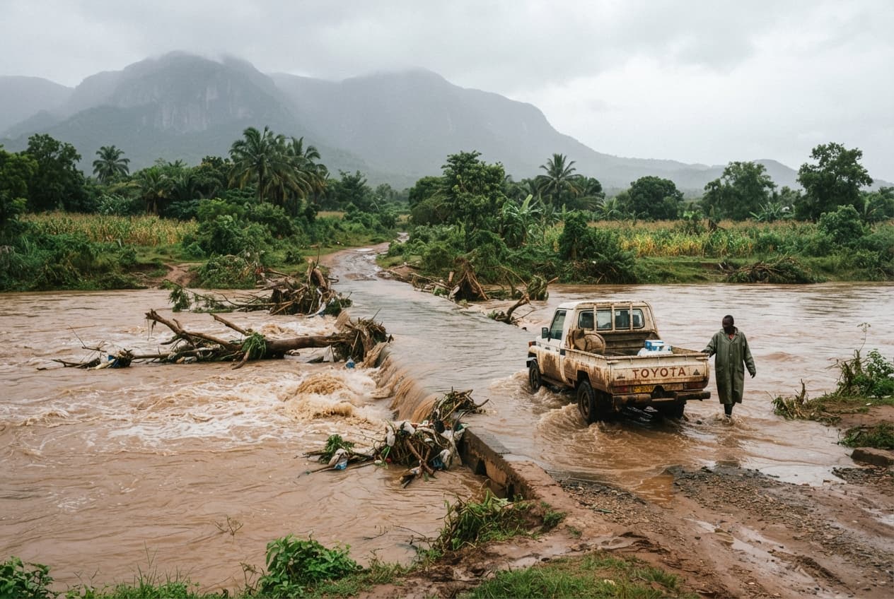 Morogoro Flood Crisis: Passenger Bus Carried Off By Raging Waters Leaving Eight Dead Morogoro Flood Crisis: Passenger Bus Carried Off By Raging Waters Leaving Eight Dead