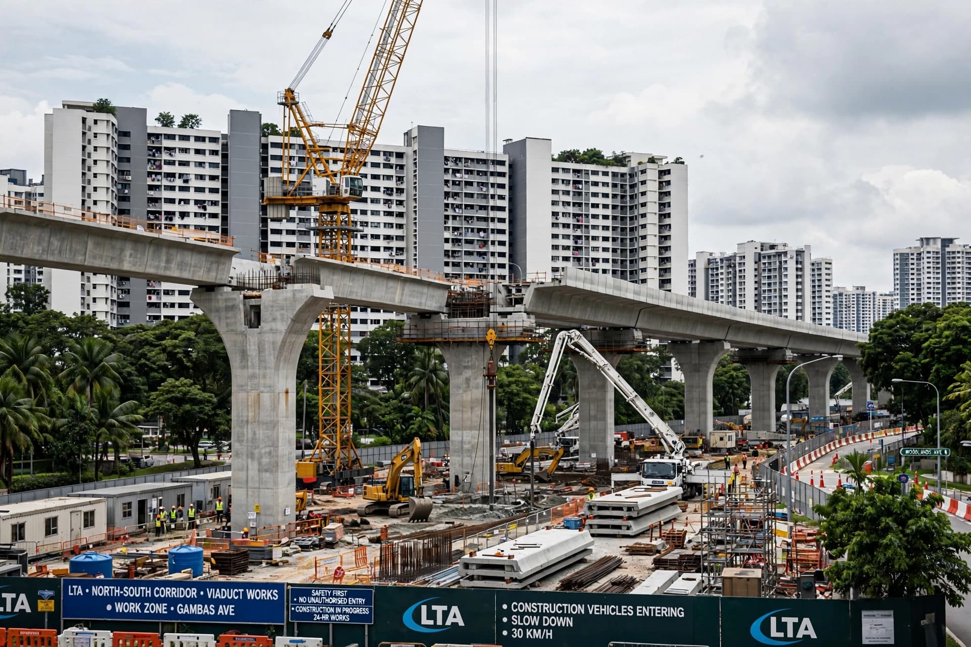 Beneath Singapore’s Busy Streets, a Two-Year Delay Changes the Rhythm of the North-South Corridor Beneath Singapore’s Busy Streets, a Two-Year Delay Changes the Rhythm of the North-South Corridor