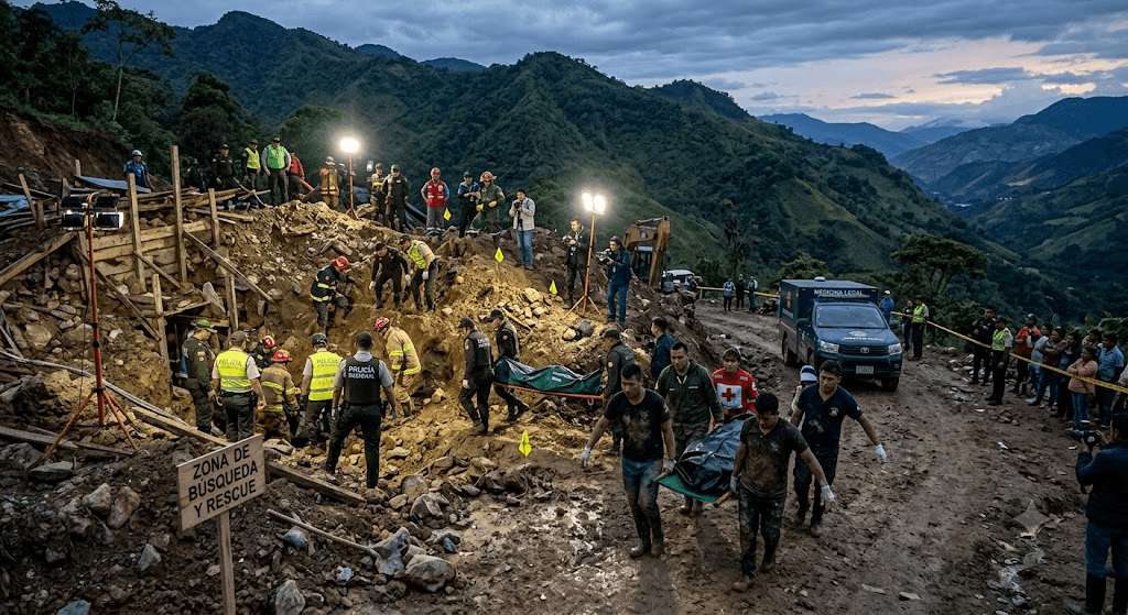 Tragedy in Ecuador: 8 Bodies Recovered from Remote Illegal Mine Tragedy in Ecuador: 8 Bodies Recovered from Remote Illegal Mine