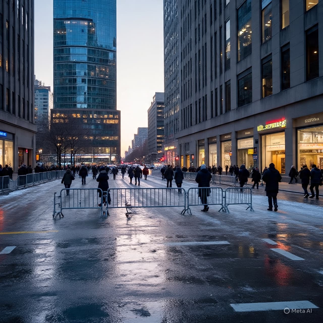 When Winter Lets Go: Ice Falls and a Moment of Pause at Yonge and Bloor When Winter Lets Go: Ice Falls and a Moment of Pause at Yonge and Bloor
