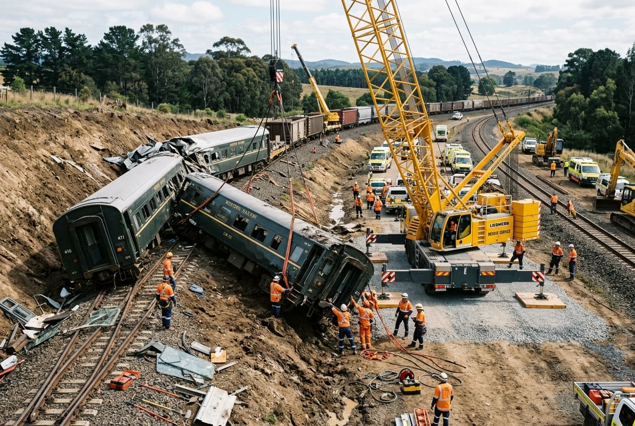 Multan Rail Disaster: Four Dead and Dozens Hurt as Passenger Train Derails, Pakistan Multan Rail Disaster: Four Dead and Dozens Hurt as Passenger Train Derails, Pakistan
