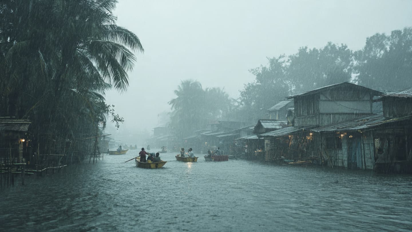 Through Rising Waters and Darkened Skies, Philippine Communities Endure Another Difficult Monsoon Passage Together Through Rising Waters and Darkened Skies, Philippine Communities Endure Another Difficult Monsoon Passage Together