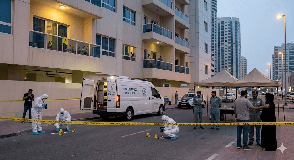 Tragedy in Sharjah: Mother Takes Own Life After Throwing Daughter from 15th Floor Tragedy in Sharjah: Mother Takes Own Life After Throwing Daughter from 15th Floor