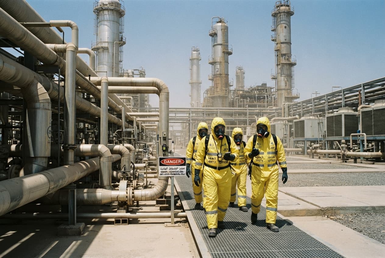 Petrochemical Plant Explosion: Jubail Industrial Facility Reports Three Worker Injuries After Gas Leak Petrochemical Plant Explosion: Jubail Industrial Facility Reports Three Worker Injuries After Gas Leak